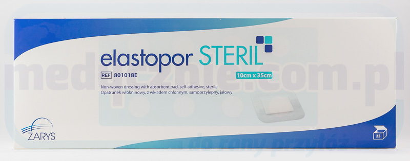 ELASTOPOR Steril 10* 35cm 25 Stück Verband mit Saugeinlage